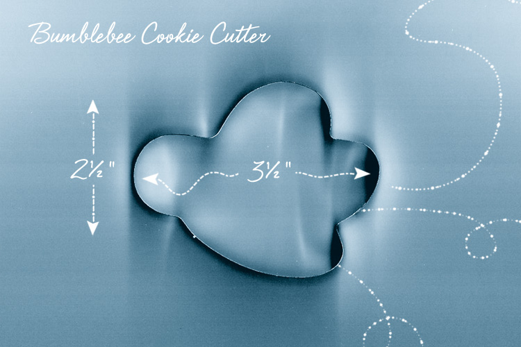 Bumblebee cookie cutter