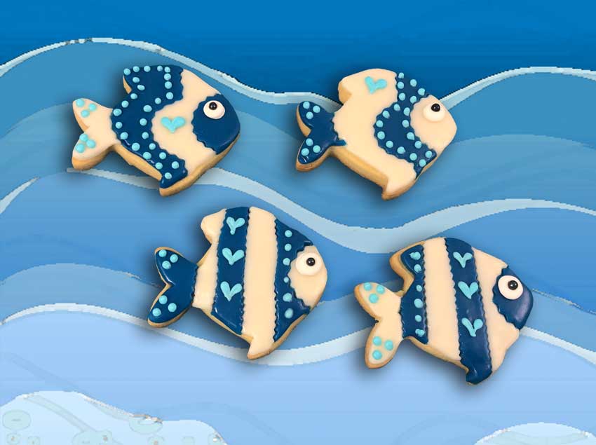 Deep Blue Sea Cookies Deep Blue Sea Cookies